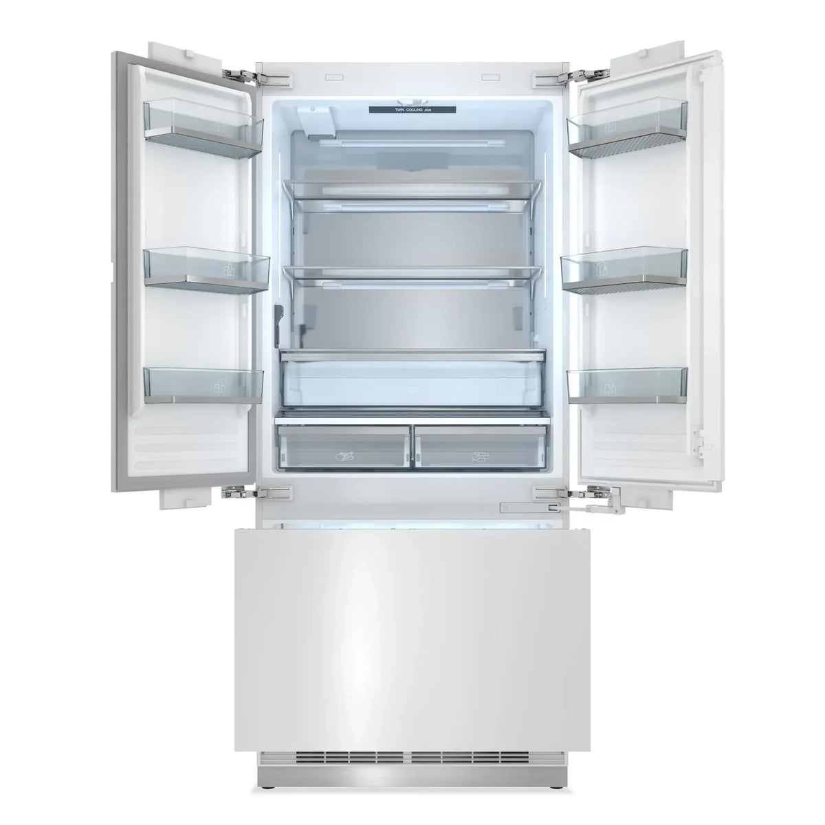 Thor Kitchen 36-Inch French Door Built-In Refrigerator Panel Ready - XRF3619BFP-SS - Fridge - Thor Kitchen