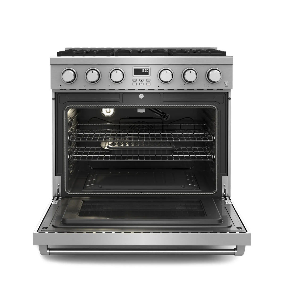36" Contemporary Professional Gas Range in Stainless Steel ARG36 - RenoShop