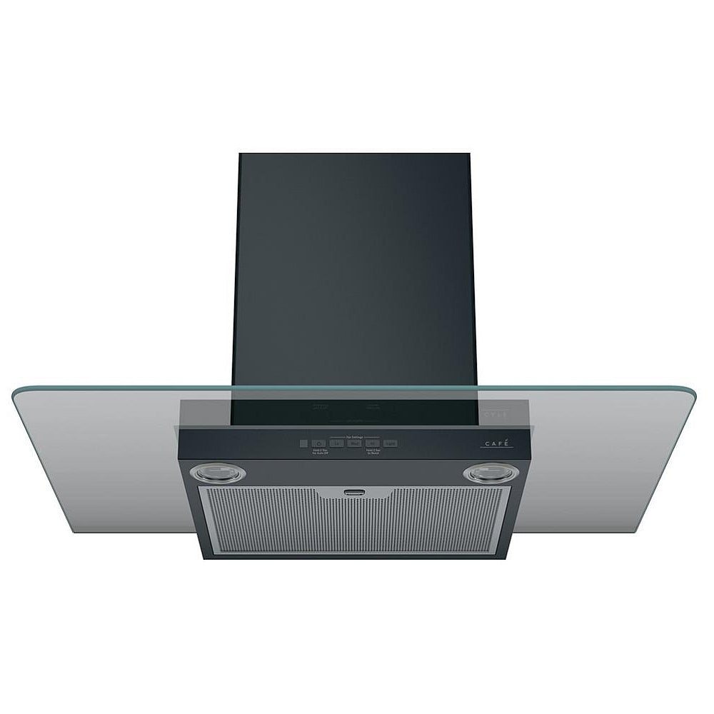 Café 30" Wall-Mount Glass Canopy Chimney Hood CVW73013MDS