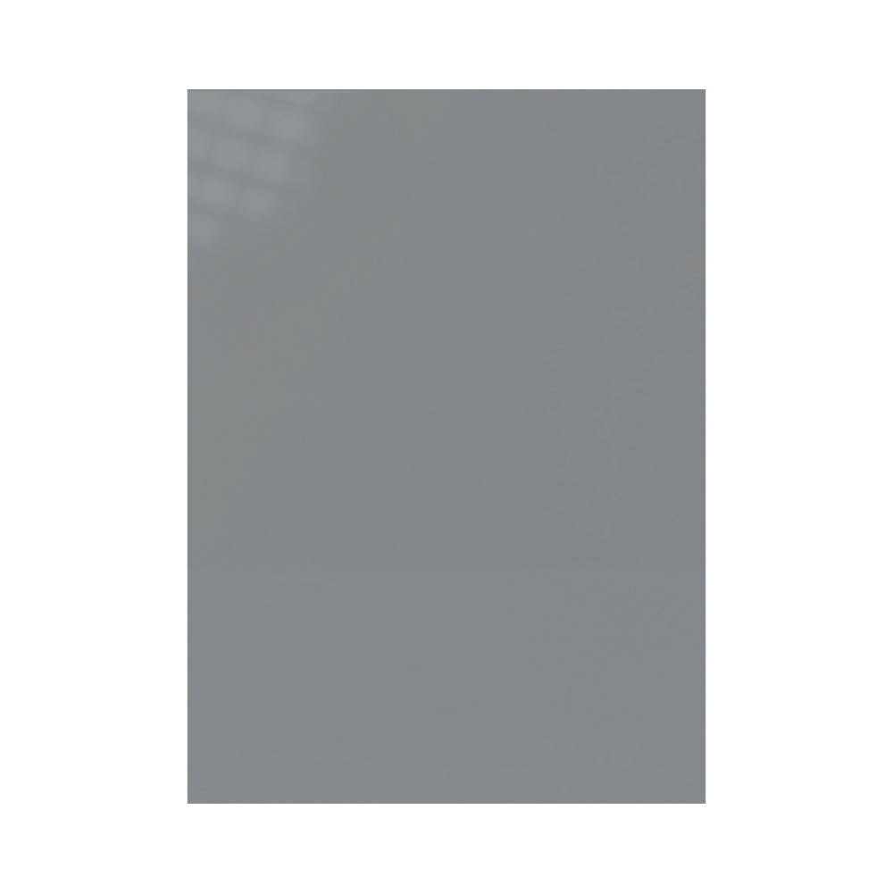 BFH06 High Gloss Grey Full Door One Door Base Cabinet — Modern Style