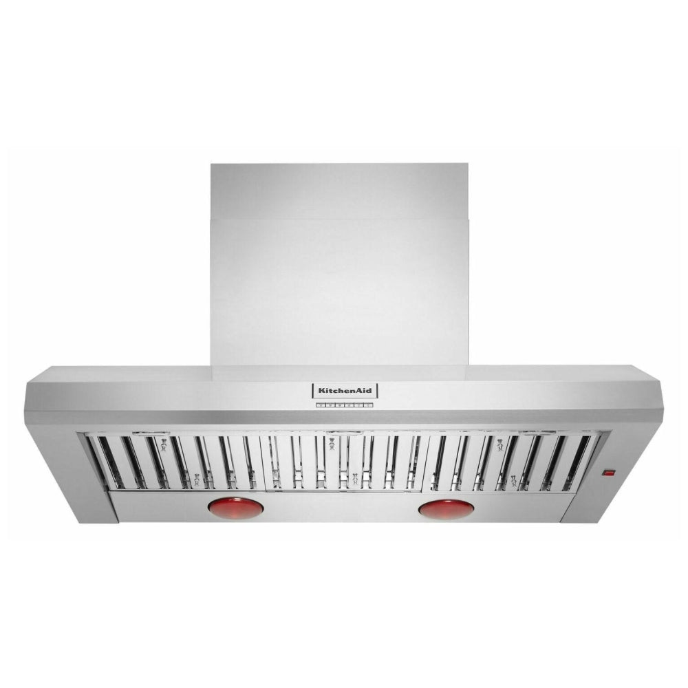 KitchenAid 48 Inch Commercial-Style Wall Mount Range Hood KVWC958KSS