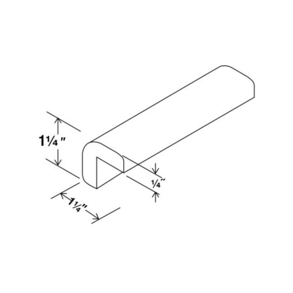 OCM8 Slim Shaker Wood Outside Corner Moulding
