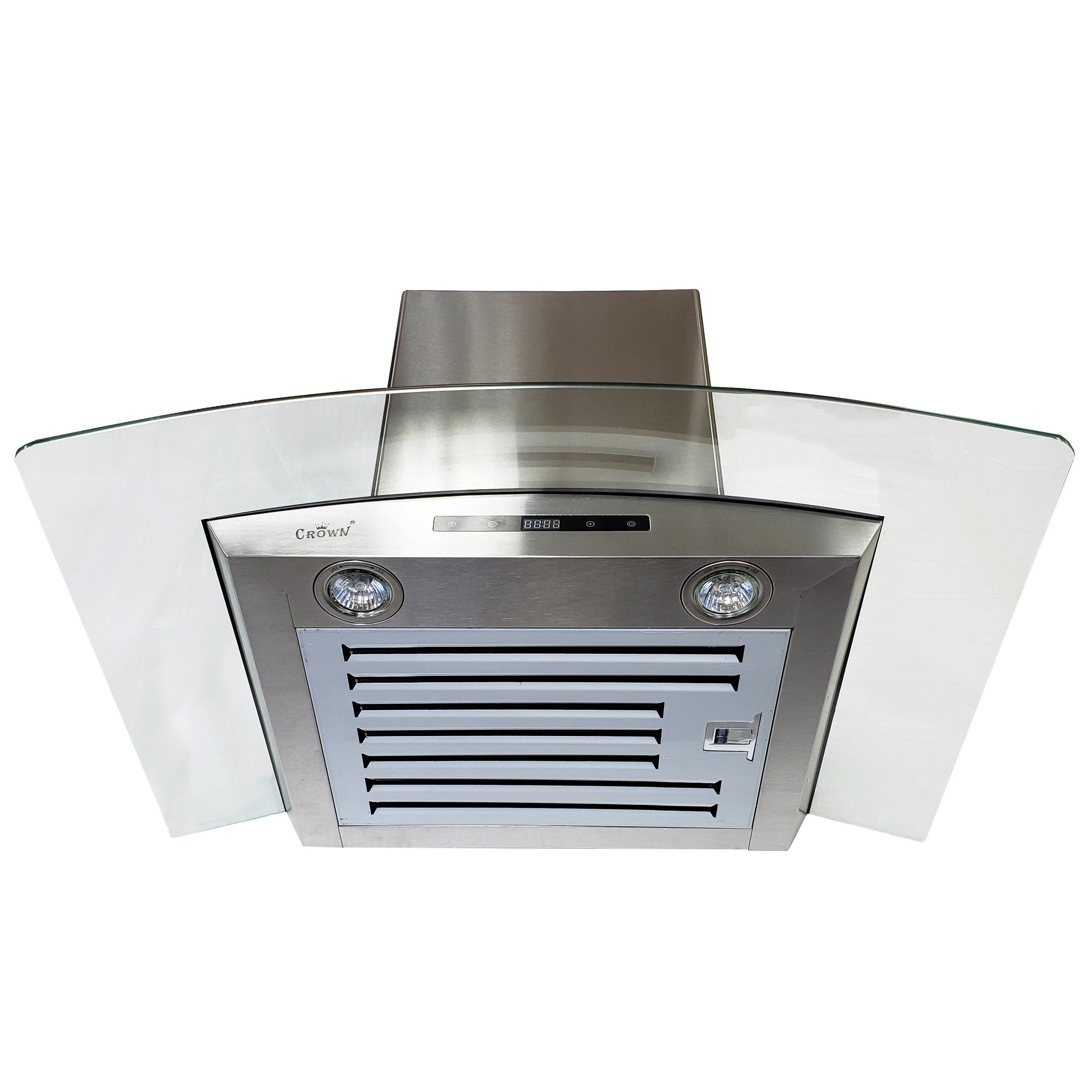 Crown PRO-D01/36 Professional 36" Stainless Steel Silver Wall Mount Range Hood - RenoShop