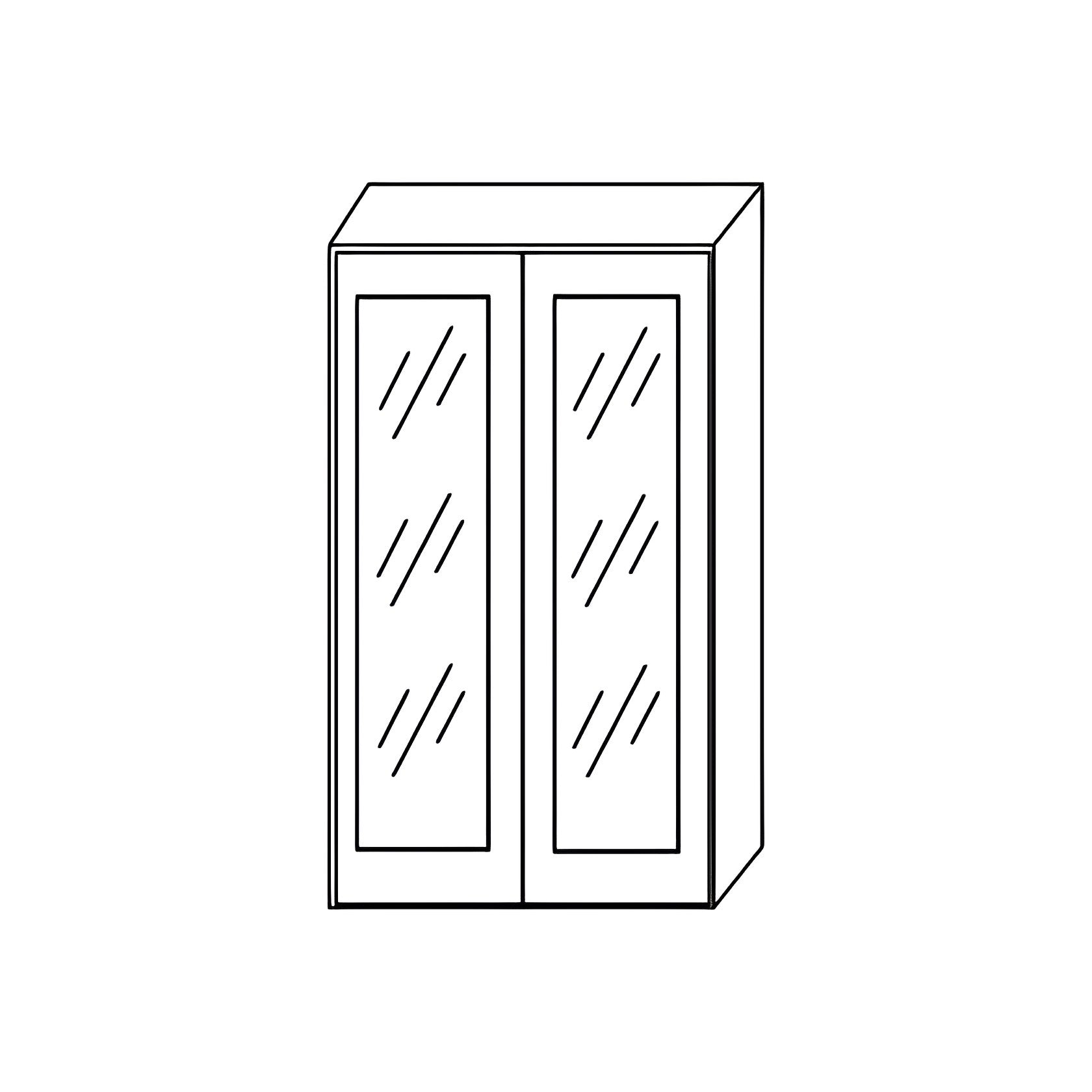 Grey Shaker Wall Cabinet