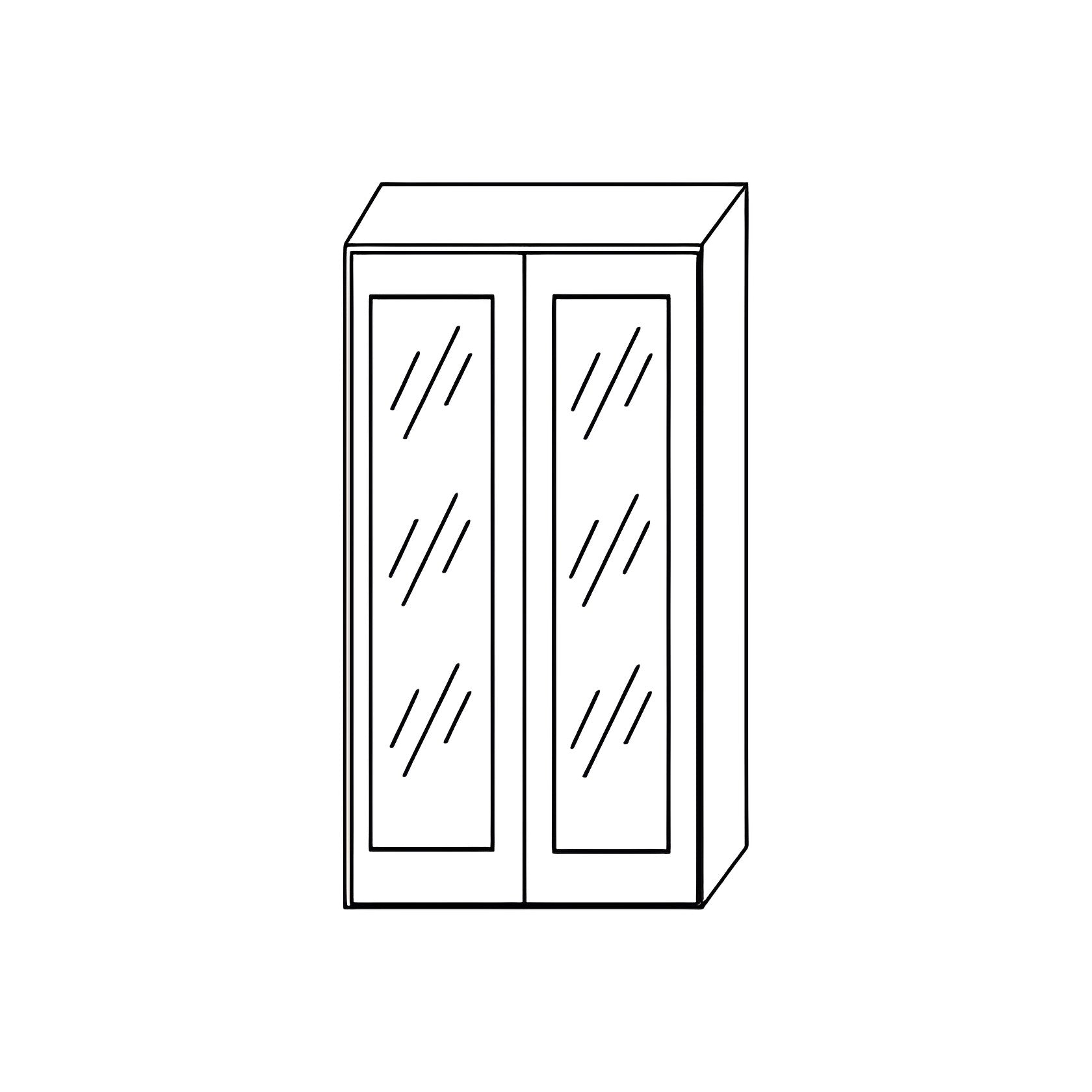 White Shaker Wall Cabinet