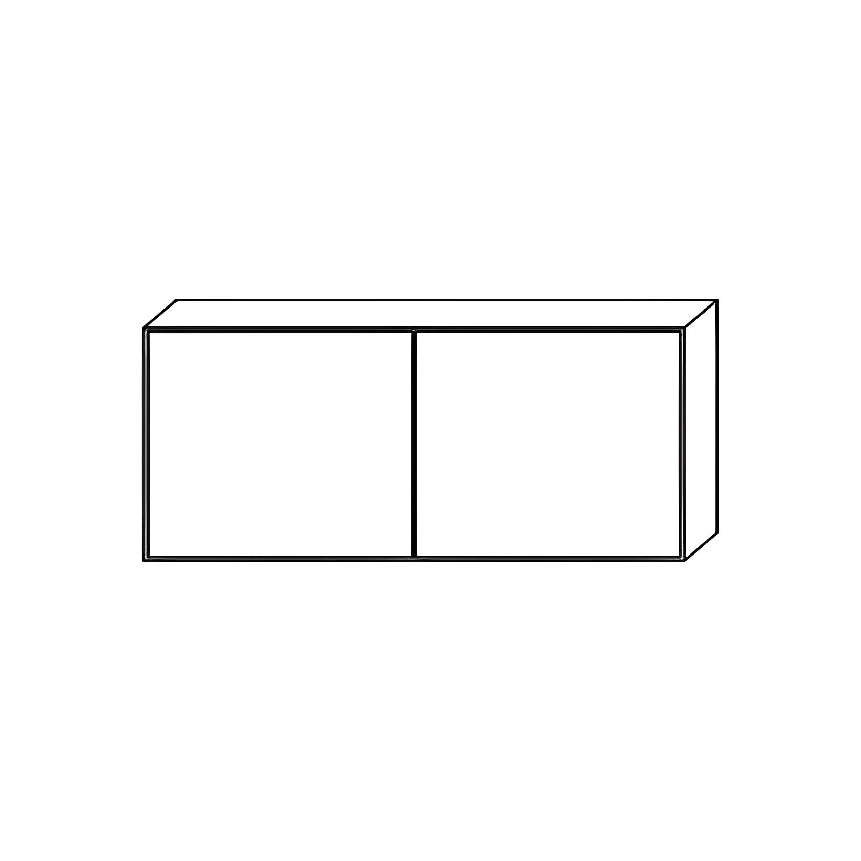 Matte White Wall Cabinet