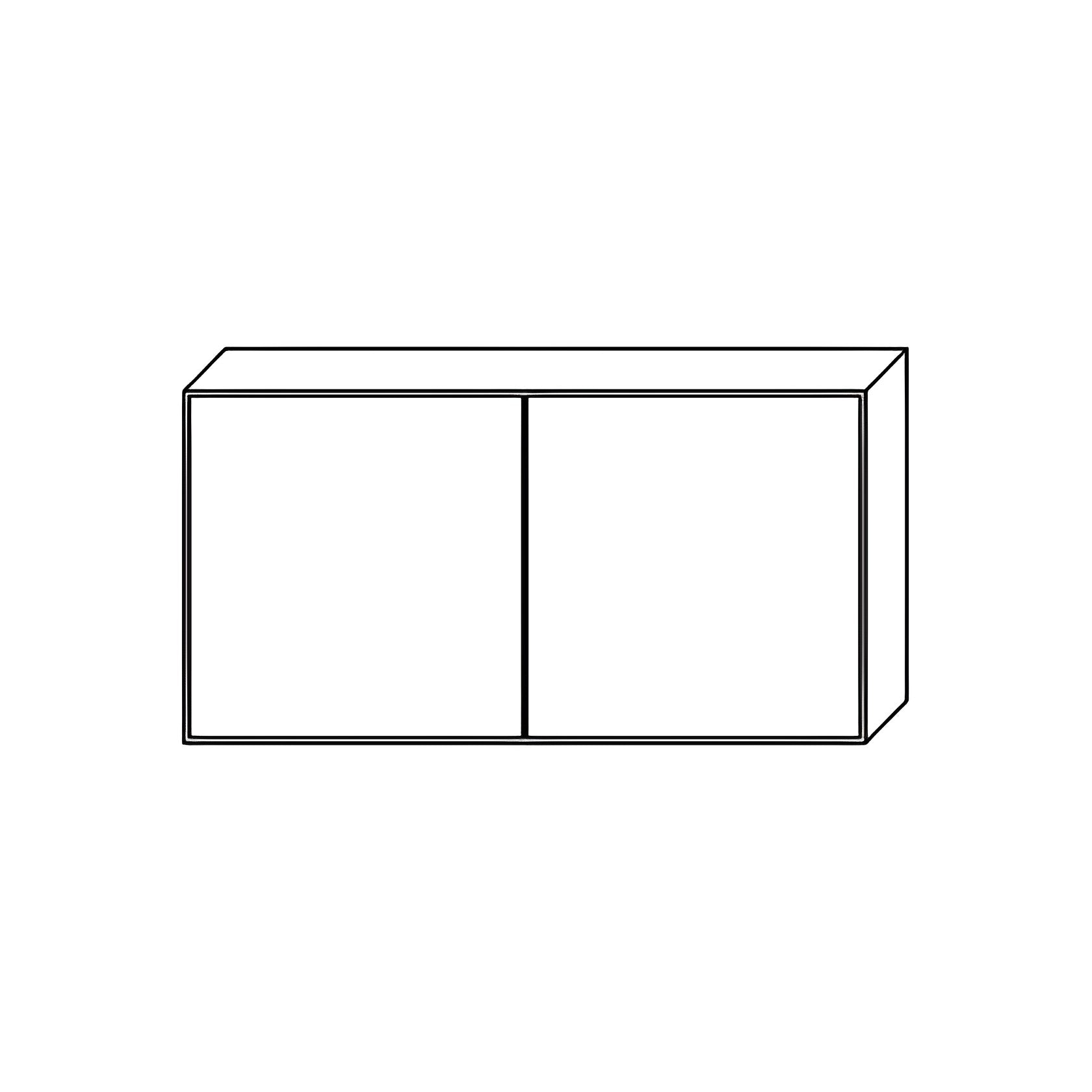 Matte White Wall Cabinet