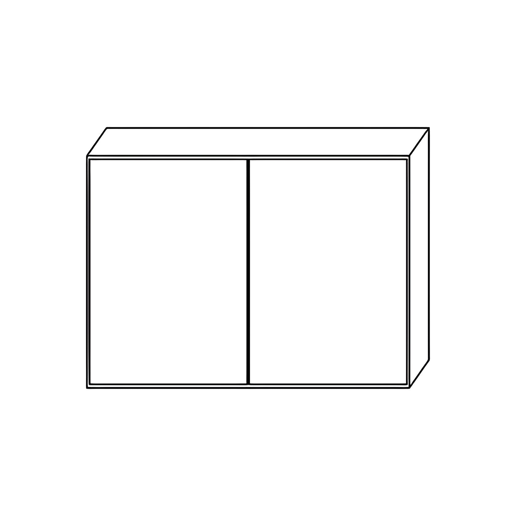 Matte White Wall Cabinet