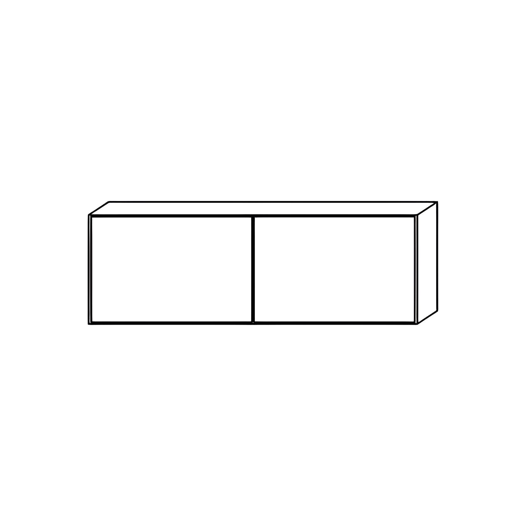 Matte White Wall Cabinet