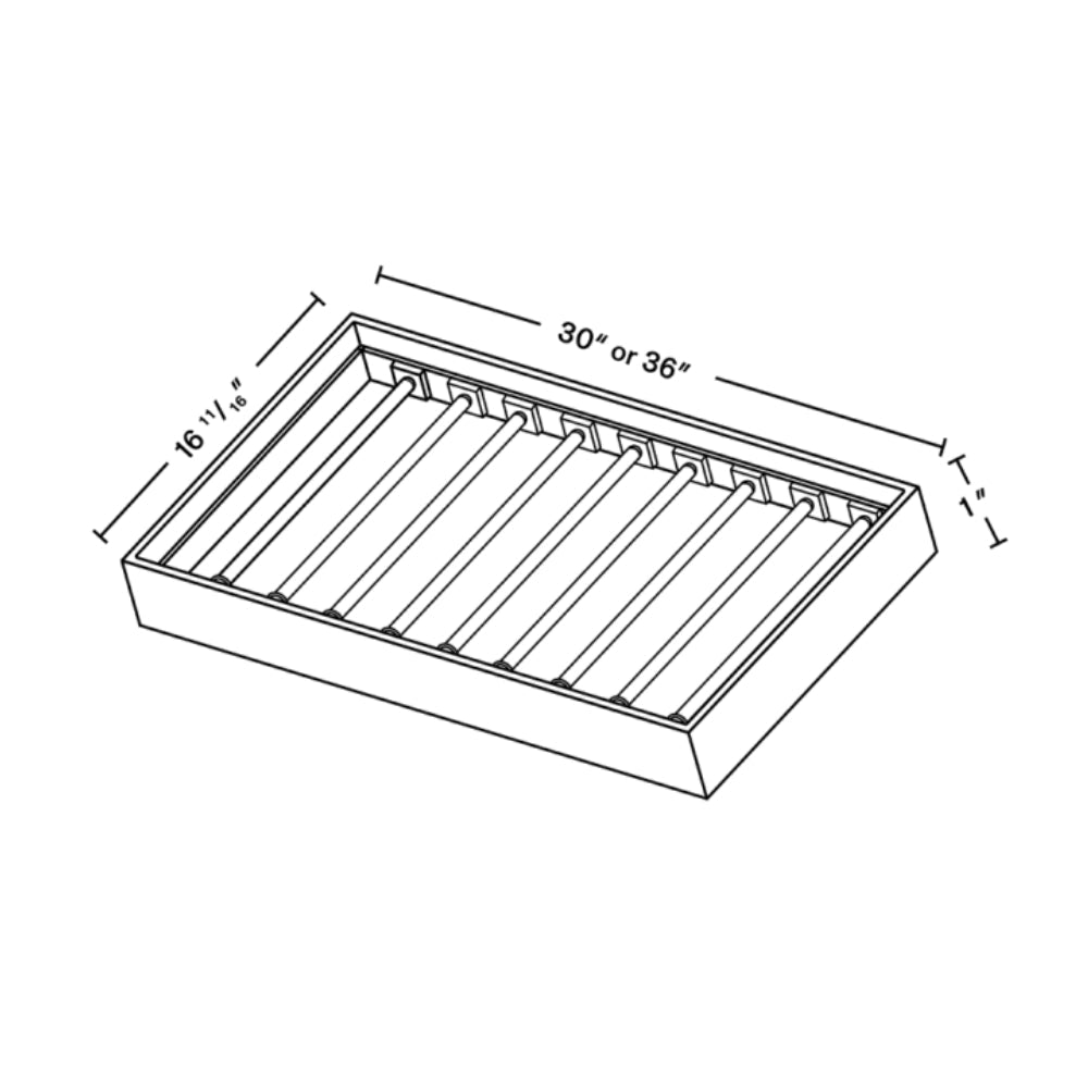 36" Slide Out Trouser Rack Accessory CL-TR36