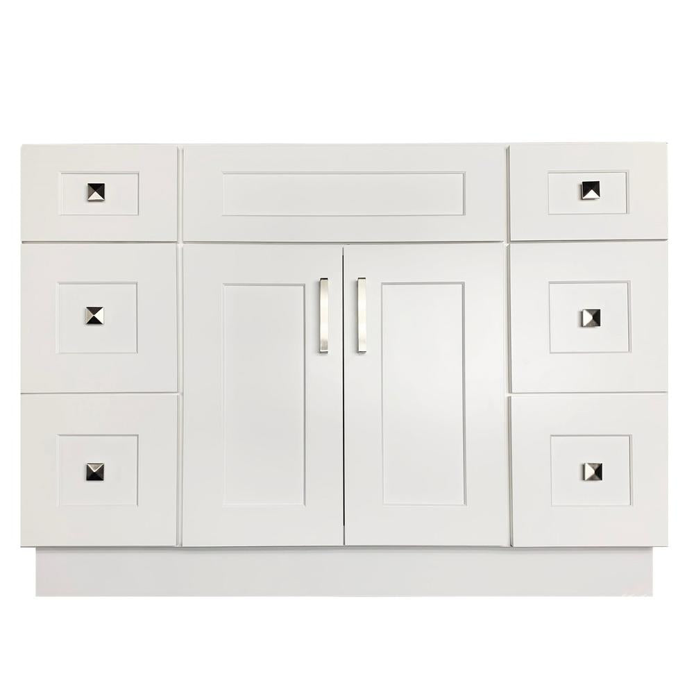 48 inch Solid Wood Bathroom Vanity Cabinet Only VSD48 - RenoShop
