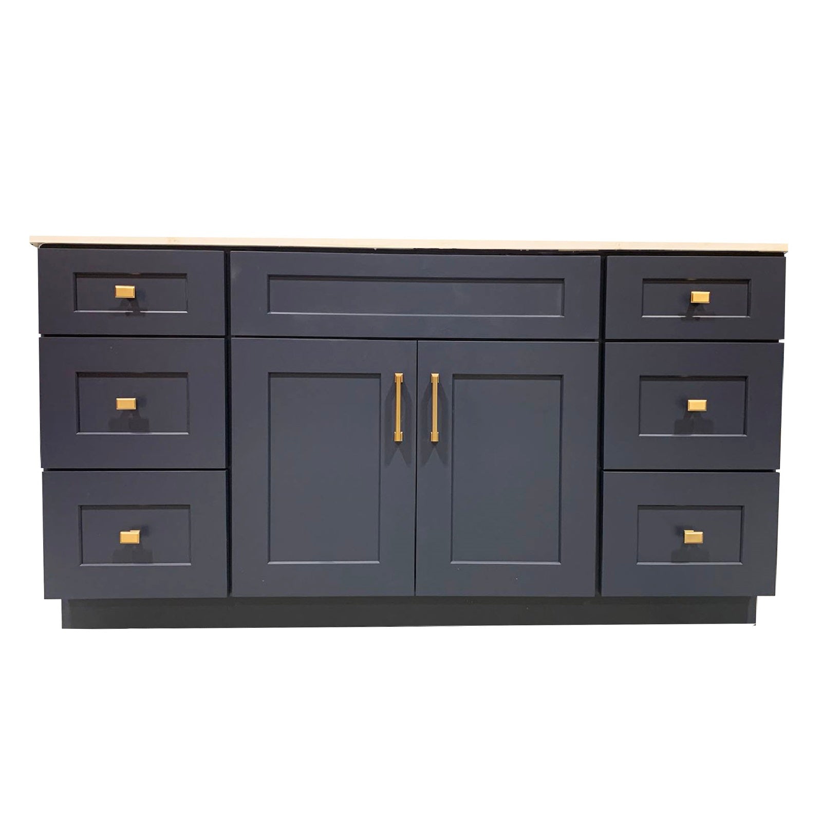54 inch Solid Wood Bathroom Vanity with Quartz Top & Sink VSD54 - RenoShop