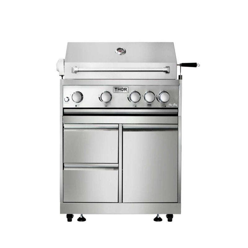 THOR 4-Pc Pro Style Stainless Steel Modular Outdoor Kitchen Suite 4Pc-1 - RenoShop