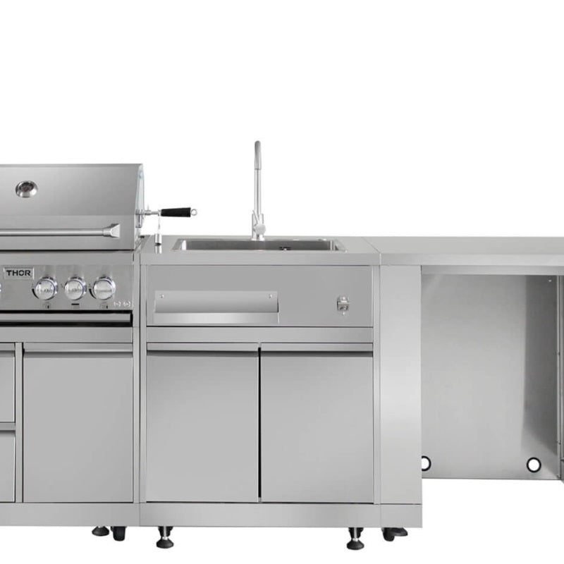 32" Outdoor Sink Cabinet in Stainless Steel MK01SS304 - RenoShop