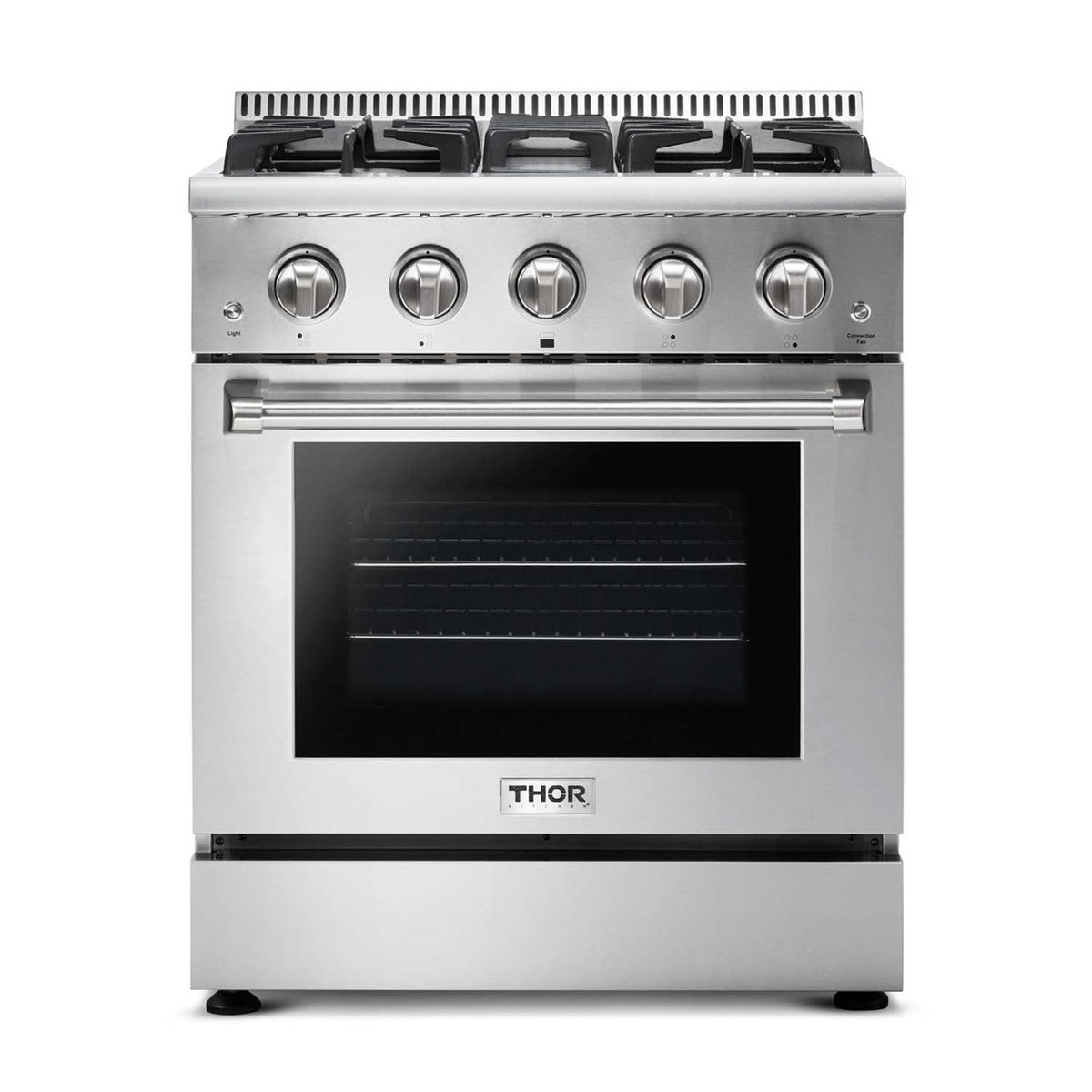 Thor Kitchen 30 Inch Gas Range in Stainless Steel HRG3080U - RenoShop