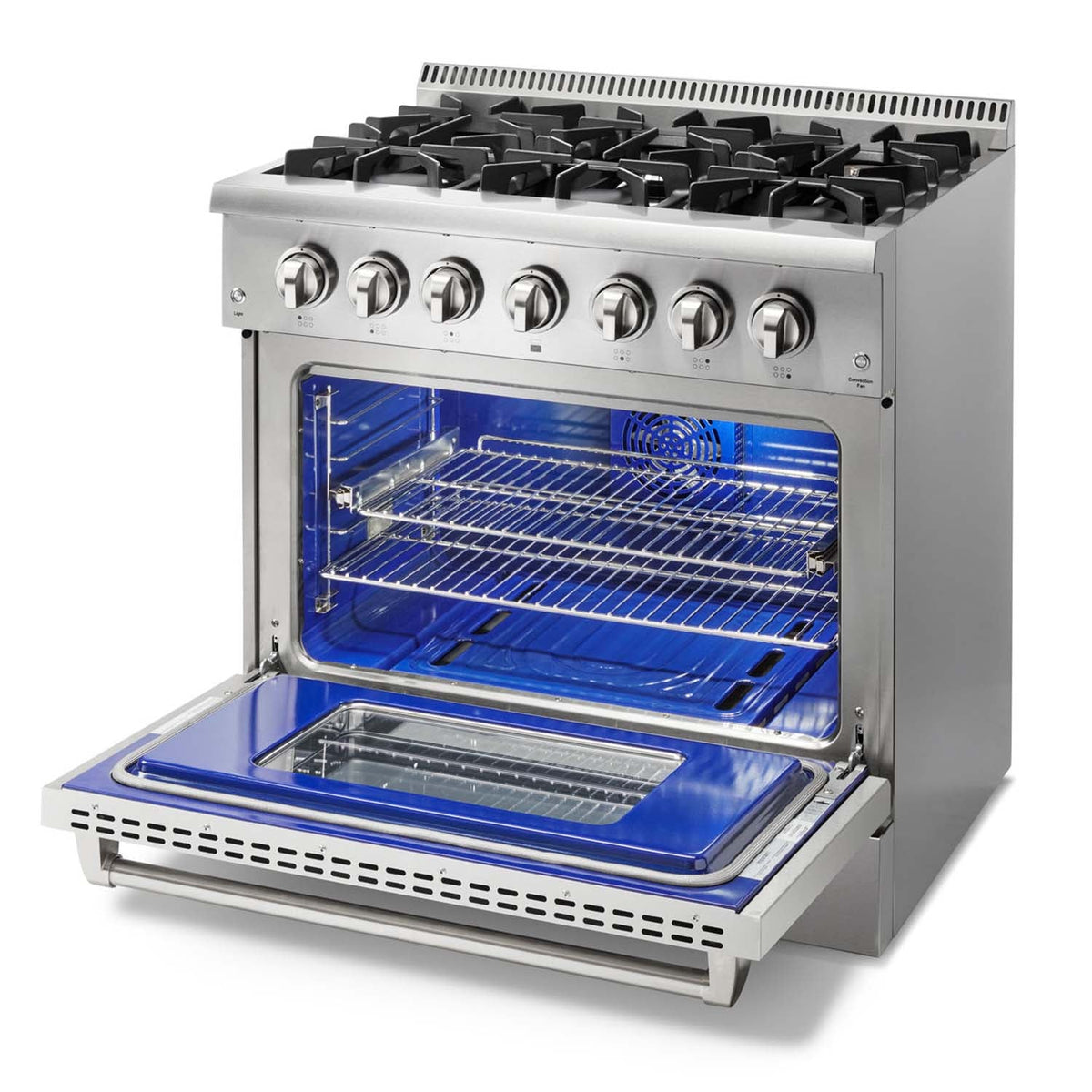 HRD3606U Thor Kitchen 36 Inch Dual Fuel Range Canada - RenoShop