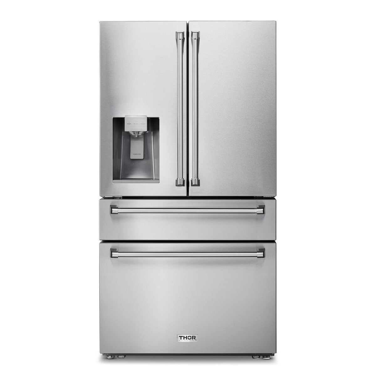 Thor Kitchen TRF3601FD 36 Inch French Door Refrigerator with Ice & Water Dispenser Canada - RenoShop