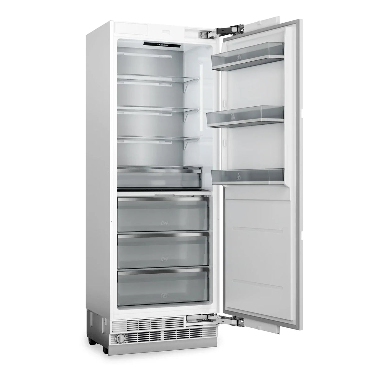 Thor Kitchen 30-Inch Built-In Refrigerator Column in Stainless Steel Panel Ready - XRF30CRF-SS -  Fridge - Thor Kitchen