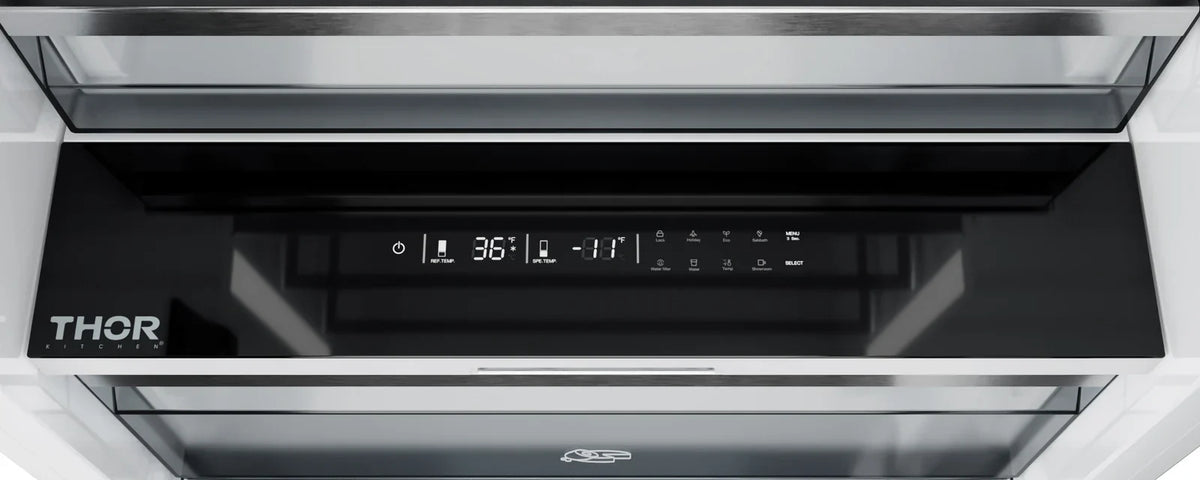 Thor Kitchen 30-Inch Built-In Refrigerator Column in Stainless Steel Panel Ready - XRF30CRF-SS -  Fridge - Thor Kitchen