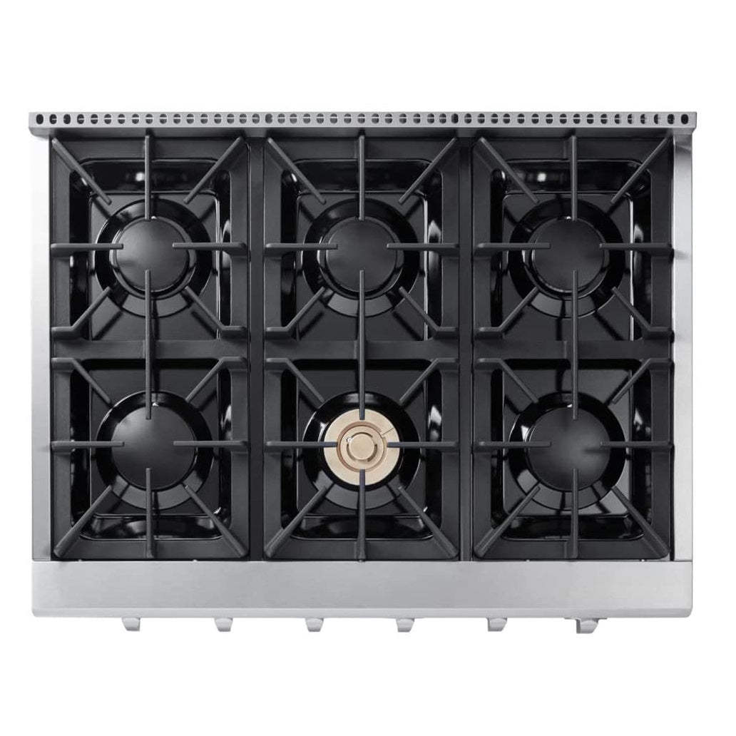 Thor Kitchen 36 Inch Professional Gas Range Top HRT3618U Canada - RenoShop