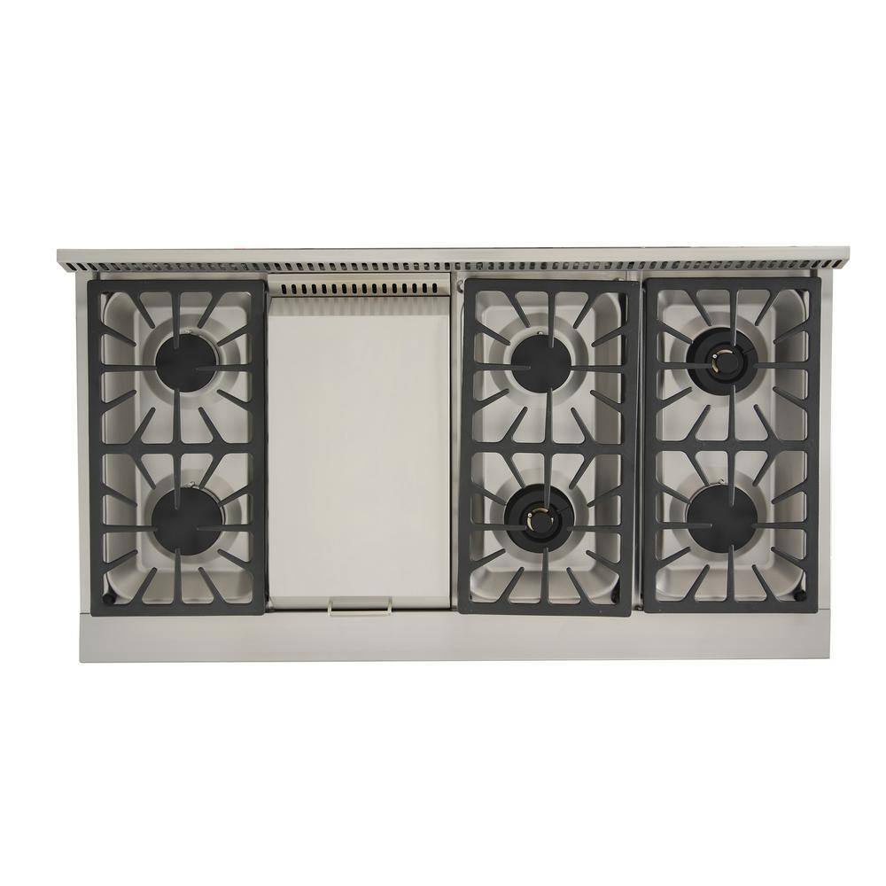 Dual Fuel Gas Range Stove