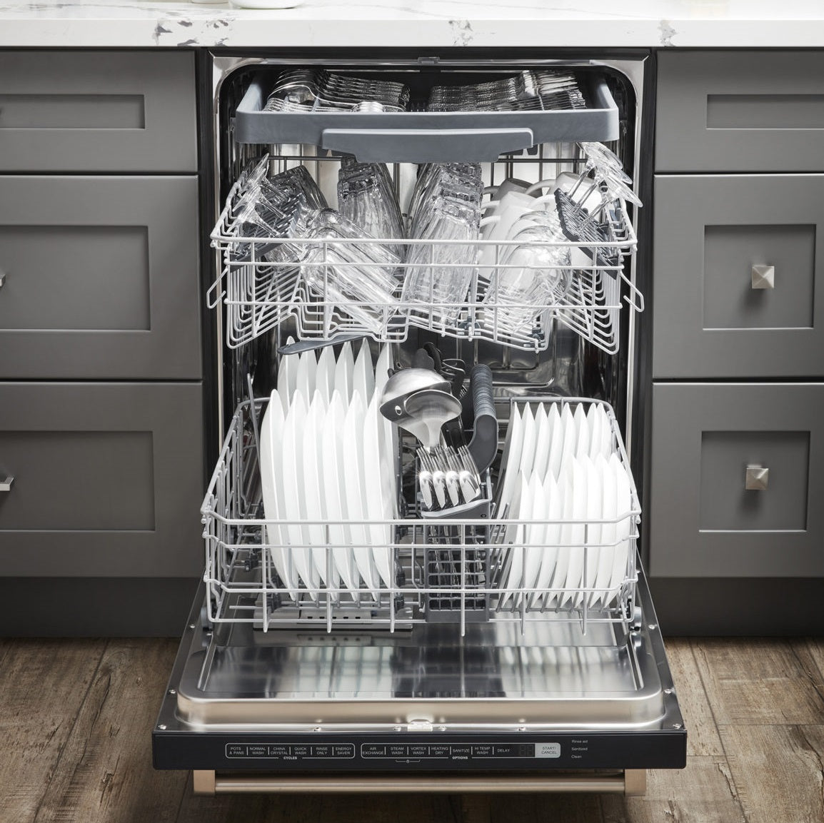 24" Stainless Steel Professional Dishwasher HDW2401SS - RenoShop