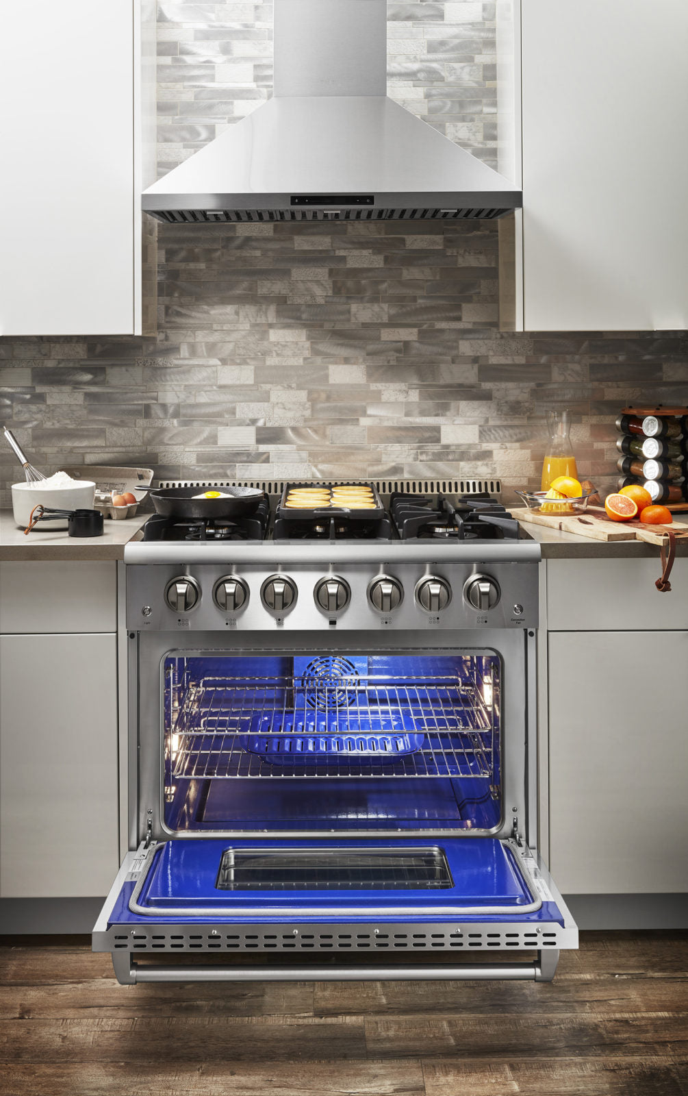 HRD3606U Thor Kitchen 36 Inch Dual Fuel Range Canada - RenoShop