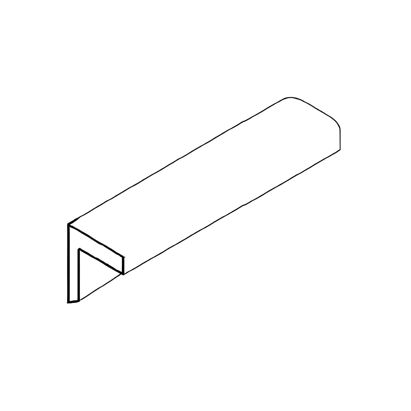 LM Blue Double Shaker L-Shape Moulding - RenoShop