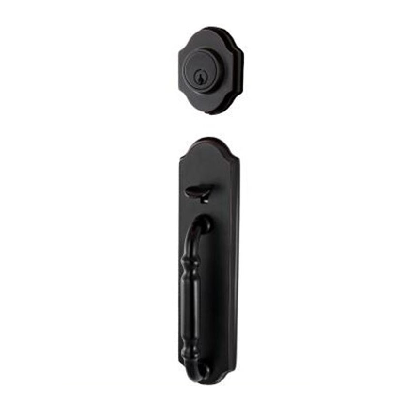 Crown Door Lock Handle Set PVD-2003 - RenoShop