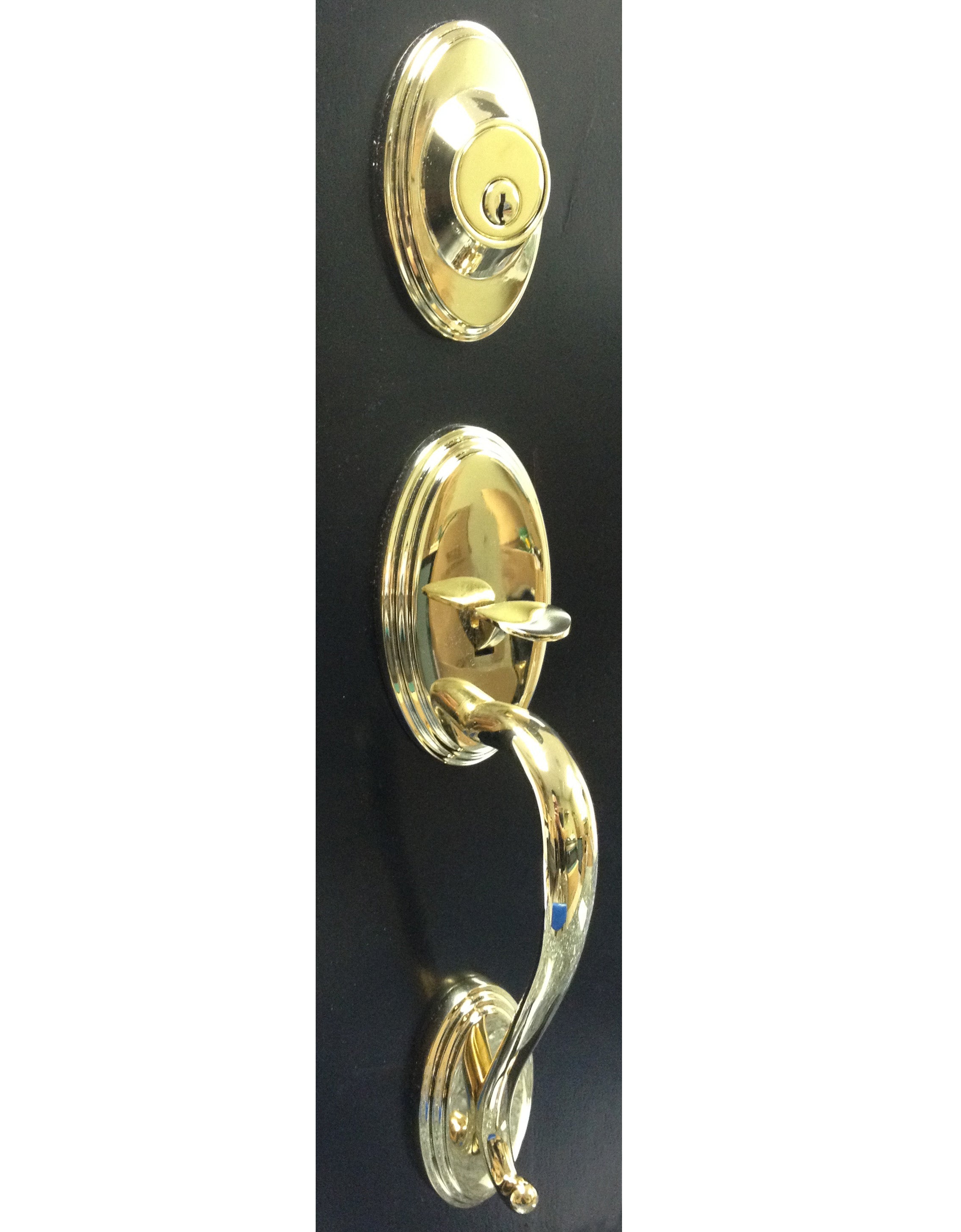 Crown Door Lock Handle Set PW-2005 - RenoShop