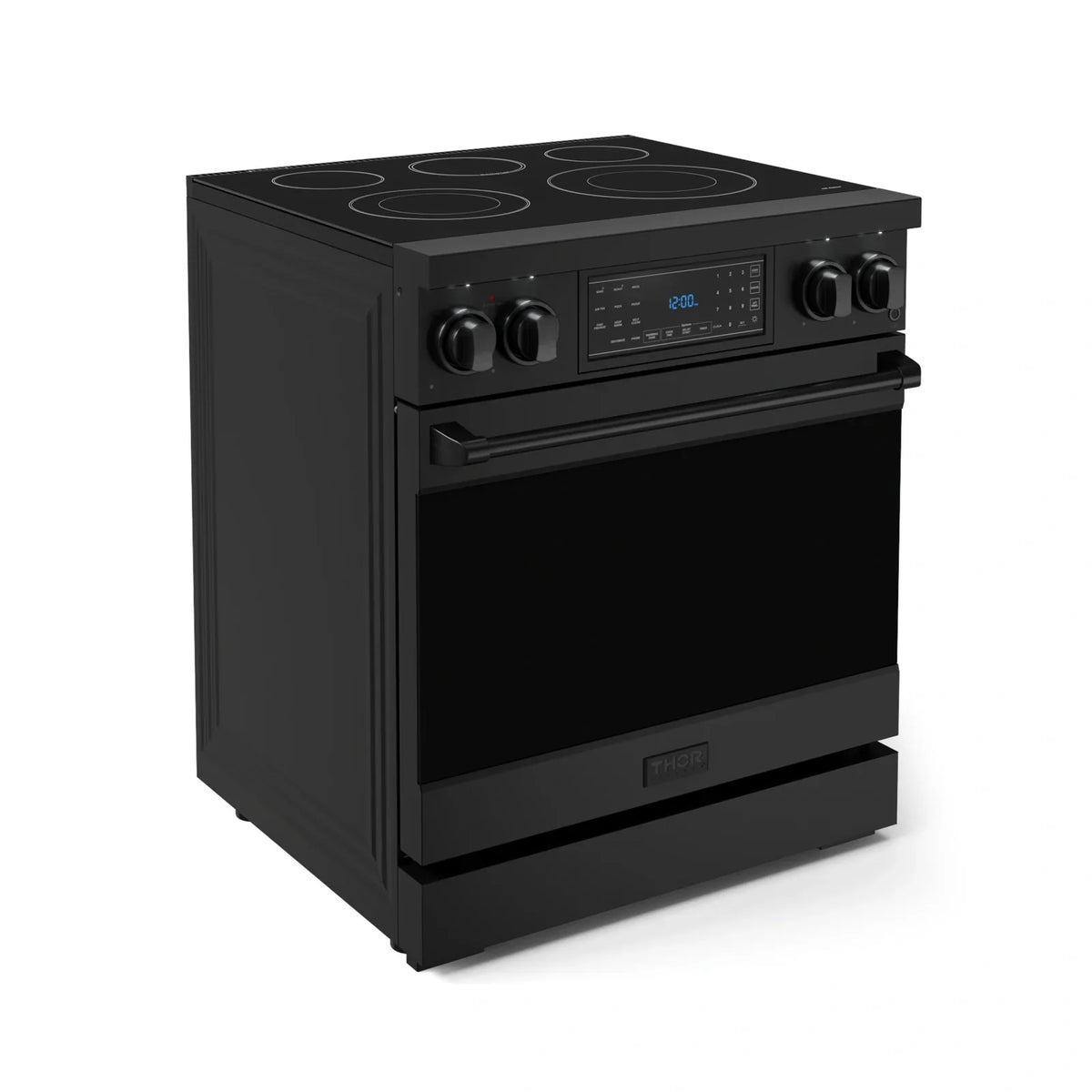 Thor Kitchen Gordon Ramsay Series 30-Inch Professional Electric Range with Tilt Panel Touch Control in Black RSE30B -  Electric Range - Thor Kitchen