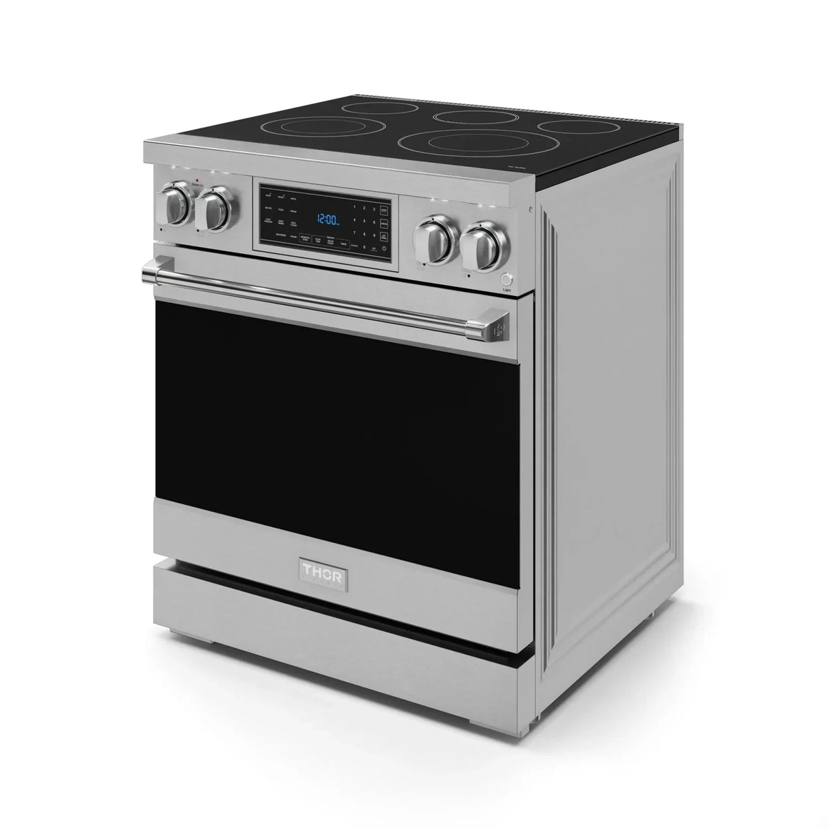 Thor Kitchen Gordon Ramsay Series 30-Inch Professional Electric Range with Tilt Panel Touch Control in Stainless Steel RSE30 -  Electric Range - Thor Kitchen