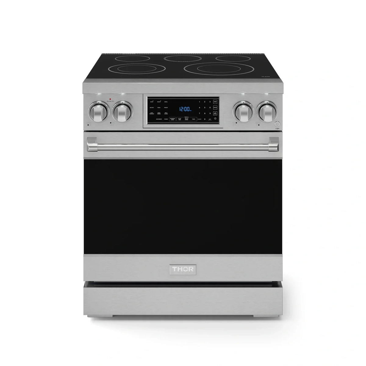 Thor Kitchen Gordon Ramsay Series 30-Inch Professional Electric Range with Tilt Panel Touch Control in Stainless Steel RSE30 -  Electric Range - Thor Kitchen