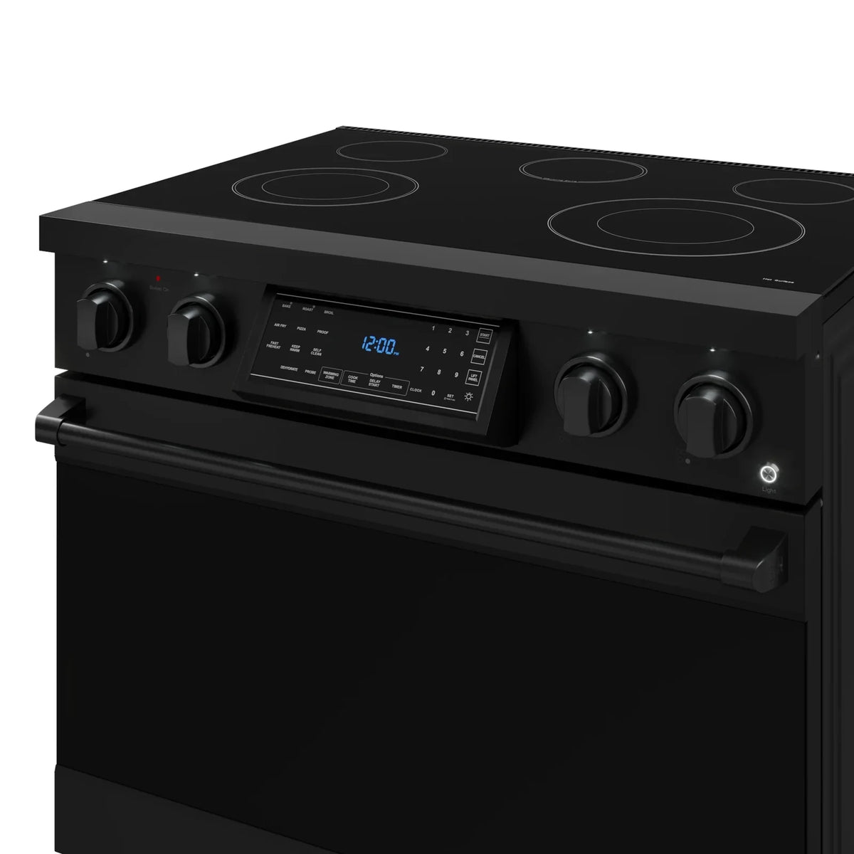 Thor Kitchen Gordon Ramsay Series 36-Inch Professional Electric Range with Tilt Panel Touch Control in Matte Black RSE36B -  Electric Range - Thor Kitchen
