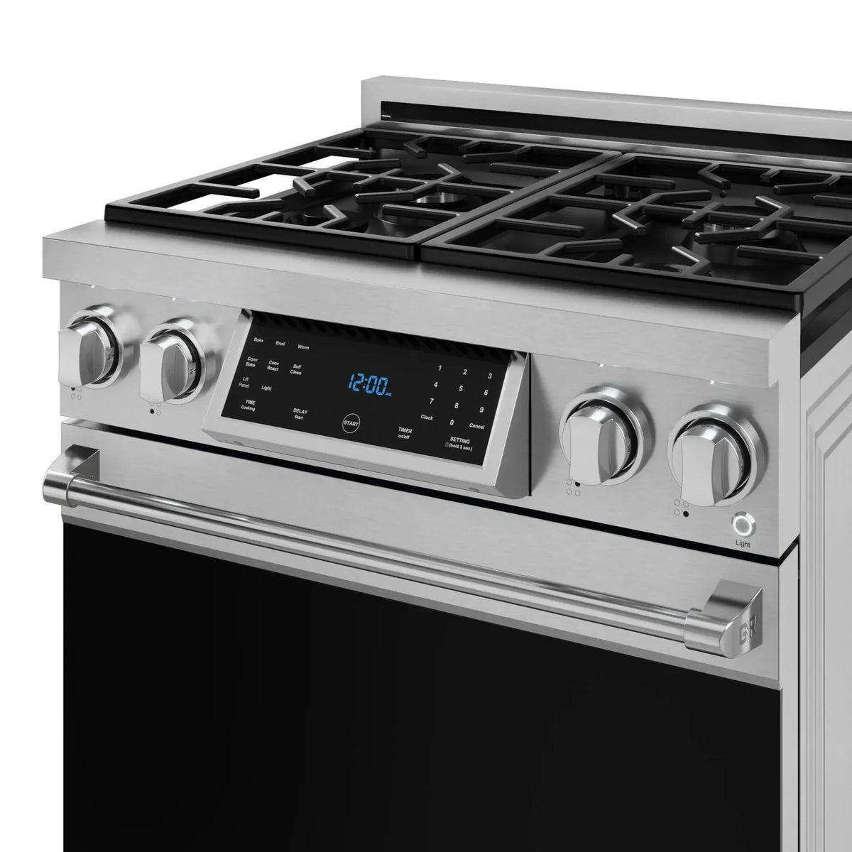Thor Kitchen Gordon Ramsay Series 30-Inch Professional Liquid Propane/Gas Range with Tilt Panel Touch Control in Stainless Steel RSG30/RSG30LP -  Gas Range - Thor Kitchen