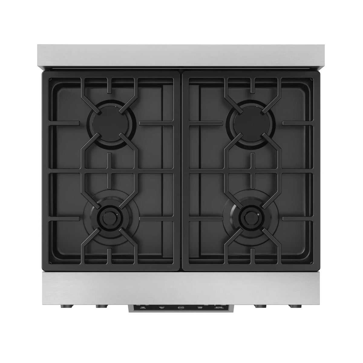 Thor Kitchen Gordon Ramsay Series 30-Inch Professional Liquid Propane/Gas Range with Tilt Panel Touch Control in Stainless Steel with Black Trim RSG30-BLK/RSG30LP-BLK -  Gas Range - Thor Kitchen