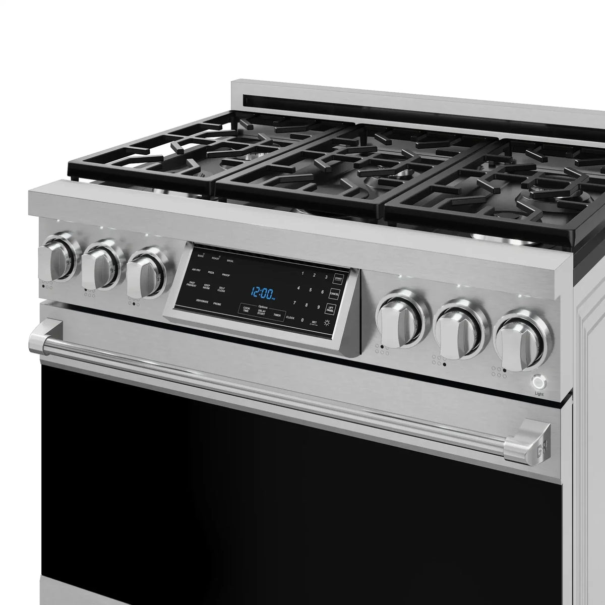 Thor Kitchen Gordon Ramsay Series 36-Inch Professional Liquid Propane/Gas Range with Tilt Panel Touch Control in Stainless Steel RSG36/RSG36LP -  Gas Range - Thor Kitchen