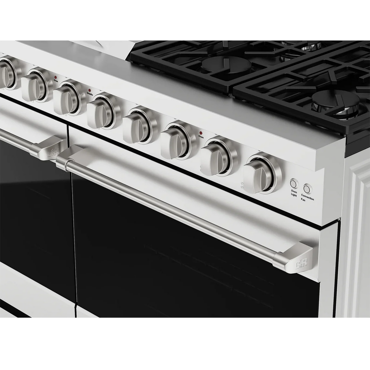Thor Kitchen Gordon Ramsay Series 48-Inch Professional Liquid Propane/Gas Range with Double Oven in Stainless Steel RSG48E-RSG48ELP -  Gas Range - Thor Kitchen