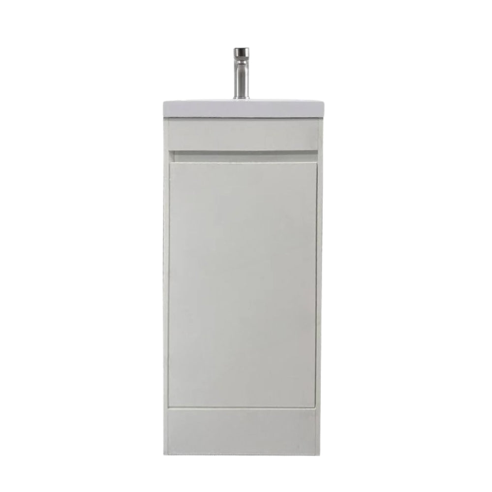 16"x14" Powder Room Vanity With Single Sink and Storage - SV1614
