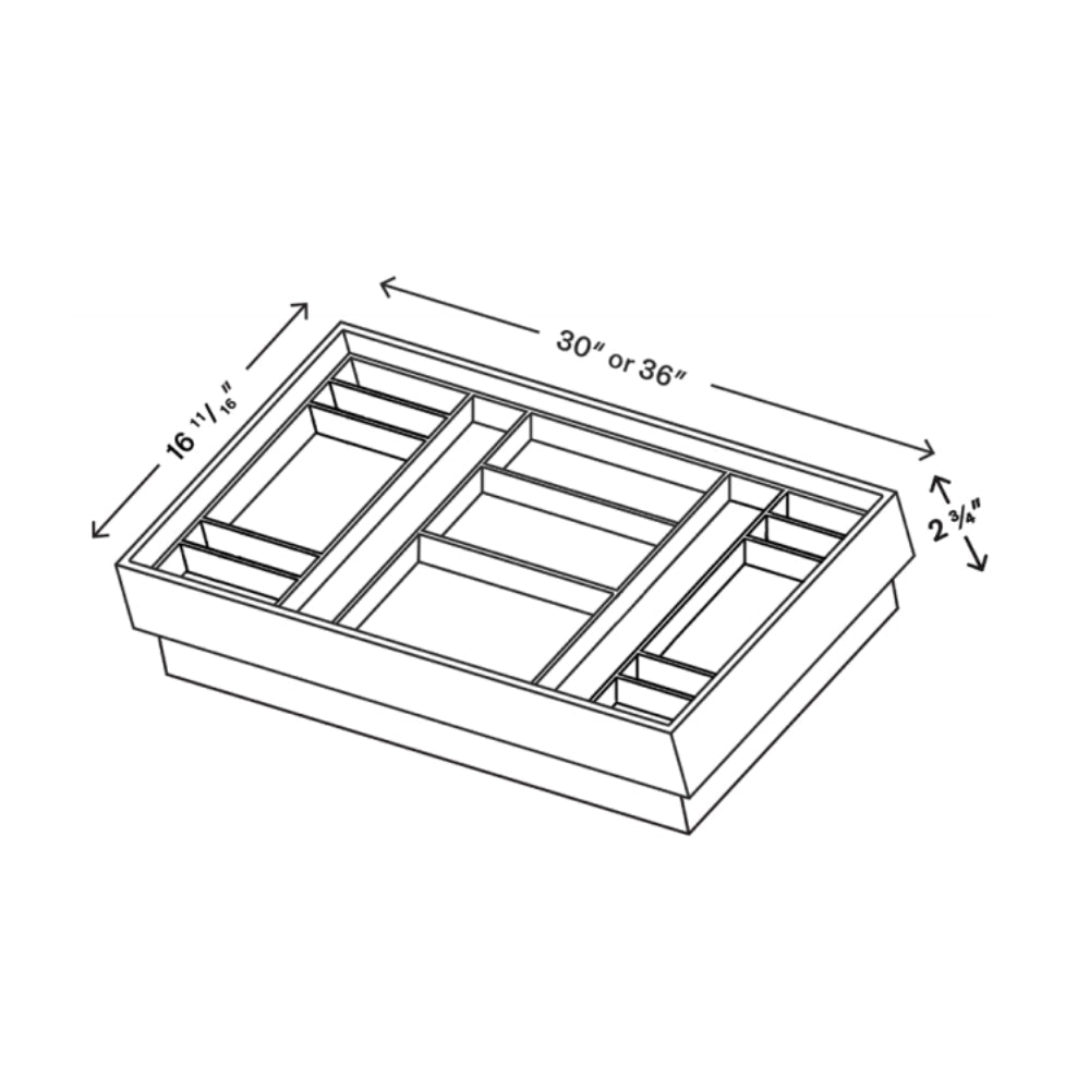 36" Slide Out Organizer Accessory CL-OG36