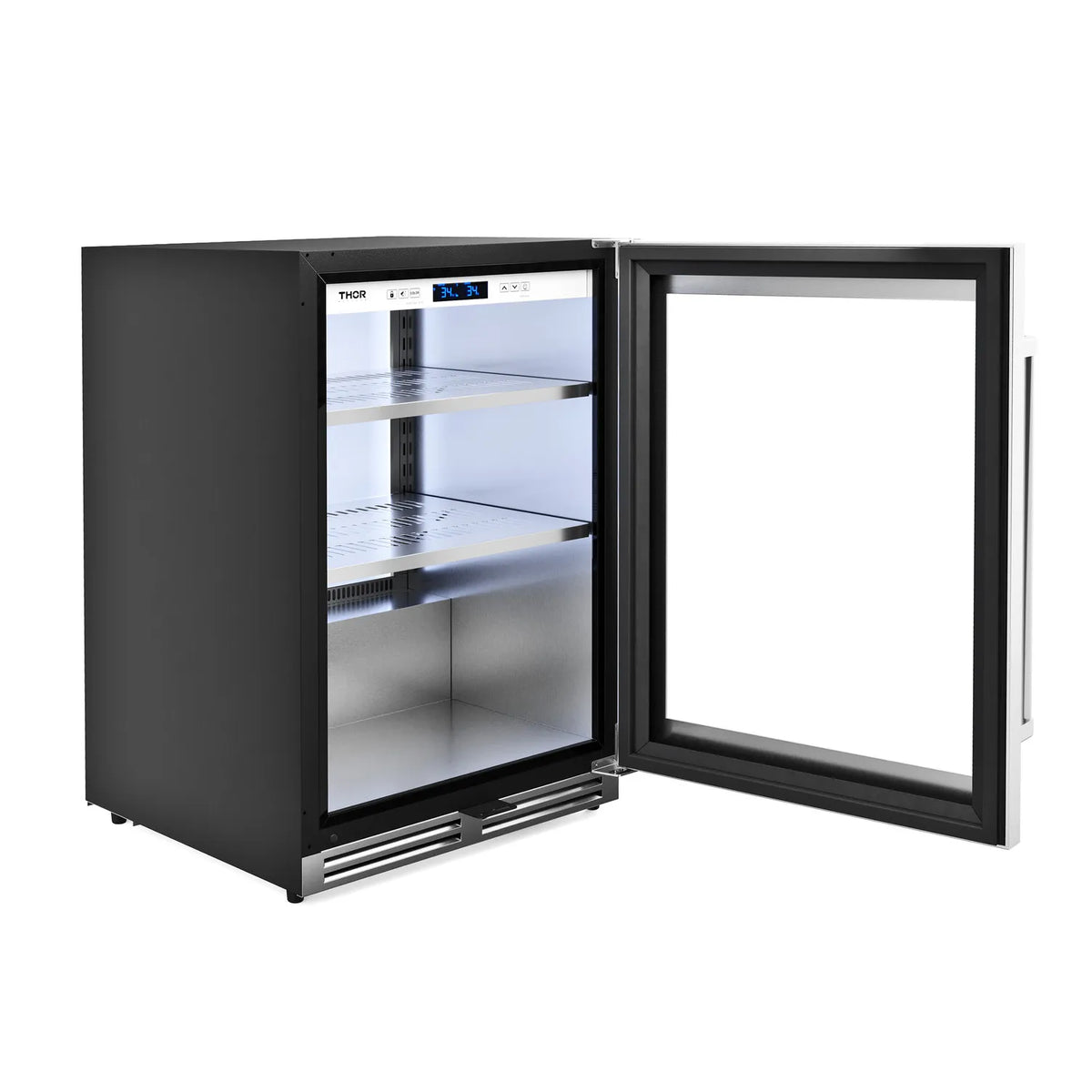 24 Inch Professional Undercounter Beverage Cooler – TBR24U -  Wine Cooler - Thor Kitchen