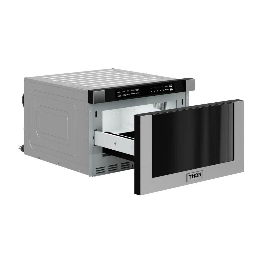 Thor Kitchen 24 Inch Built-in Professional Microwave Drawer TMD2402 -  Microwave Ovens - Thor Kitchen