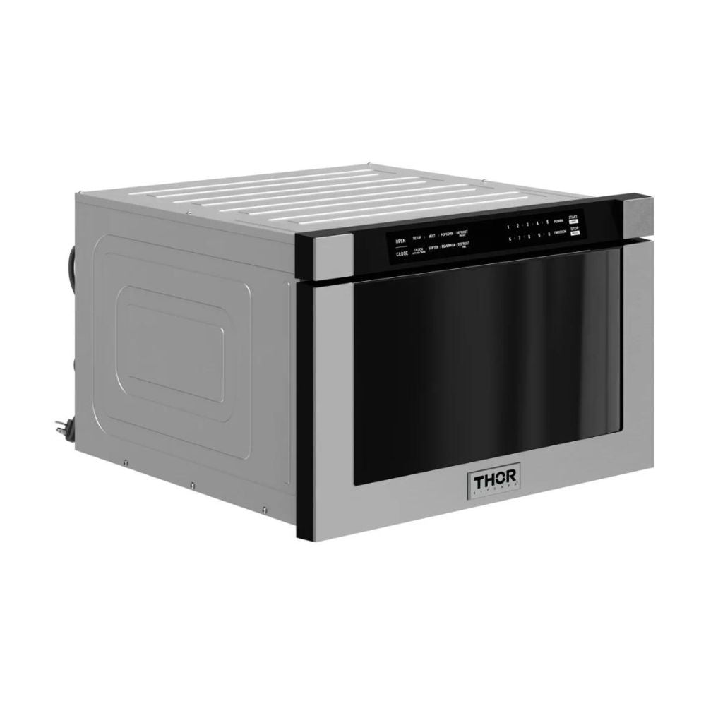 Thor Kitchen 24 Inch Built-in Professional Microwave Drawer TMD2402 -  Microwave Ovens - Thor Kitchen