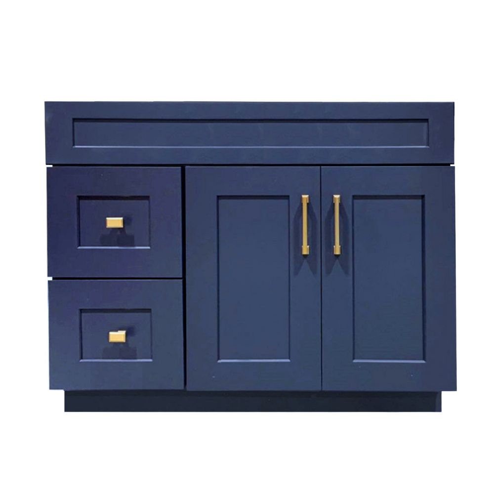 42 inch Solid Wood Bathroom Vanity Cabinet Only VSD42L