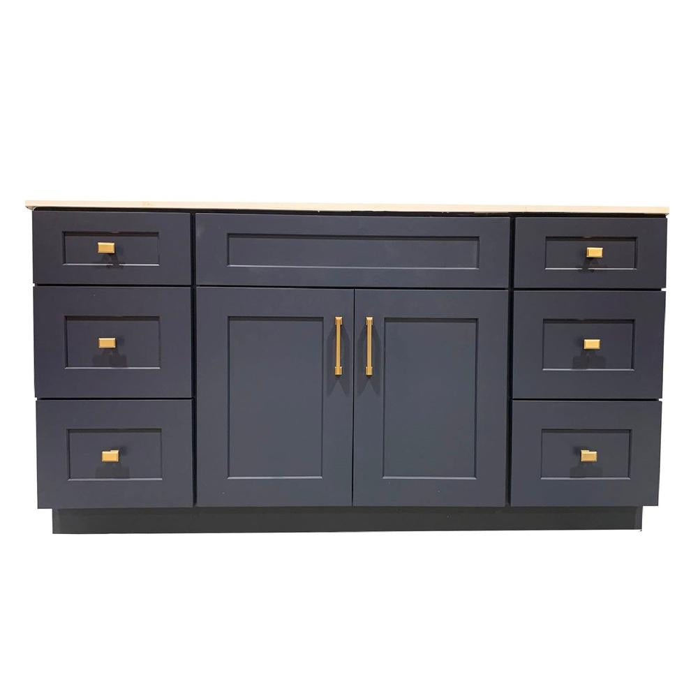 54" Solid Wood Bathroom Vanity Cabinet Only VSD54 - RenoShop