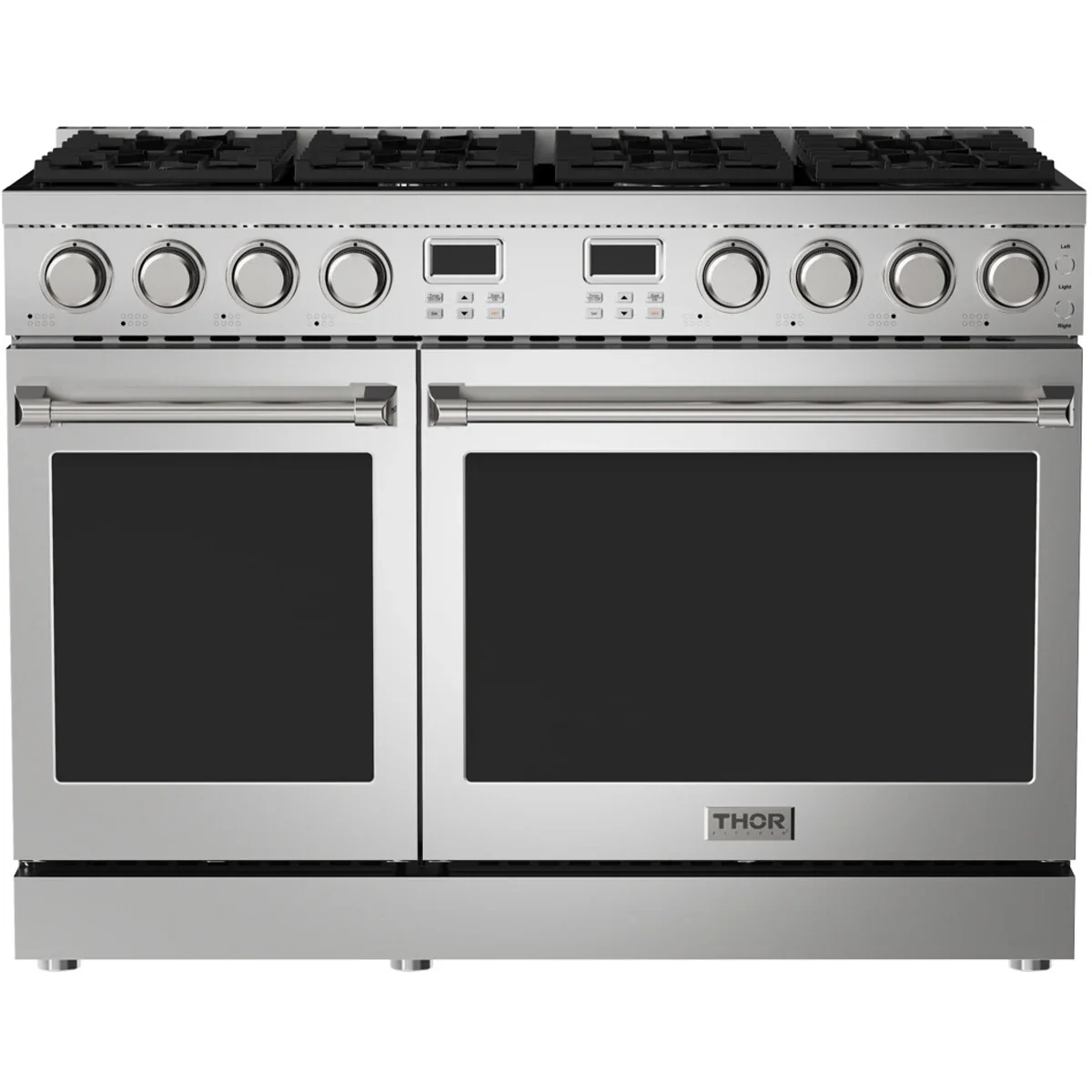 Thor Kitchen 48-Inch Natural Gas Range with 6.8 cu. ft. Convection Oven ARG48 -  Gas Range - Thor Kitchen