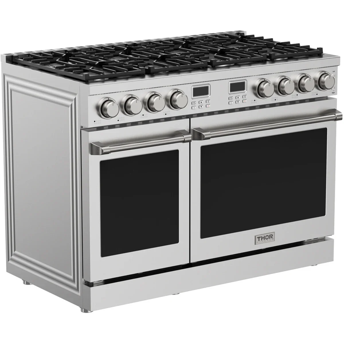 Thor Kitchen 48-Inch Natural Gas Range with 6.8 cu. ft. Convection Oven ARG48 -  Gas Range - Thor Kitchen