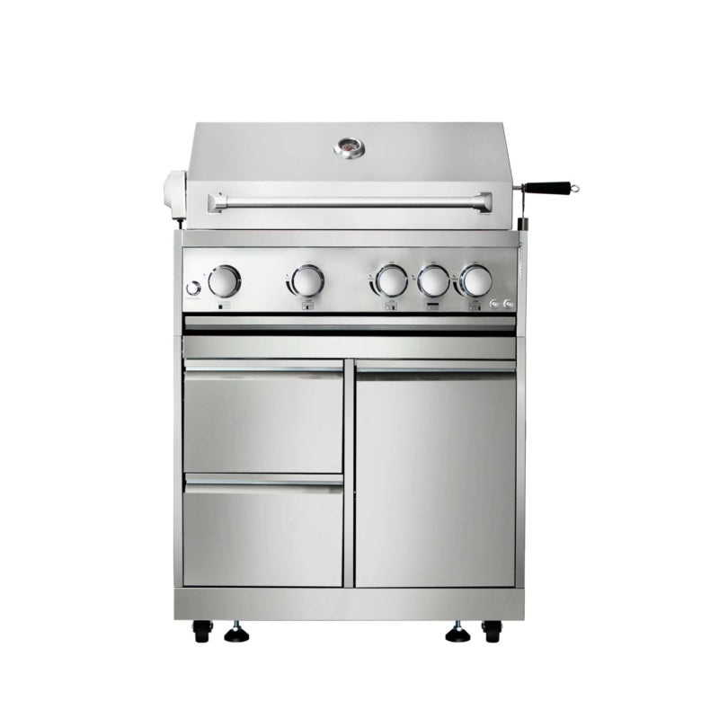 32" Outdoor BBQ Grill Cabinet in Stainless Steel CR03SS304 - RenoShop