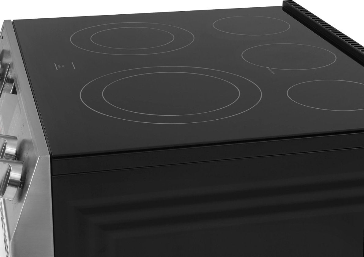 30" Electric Range Freestanding Self Clean & Air Fry - Back