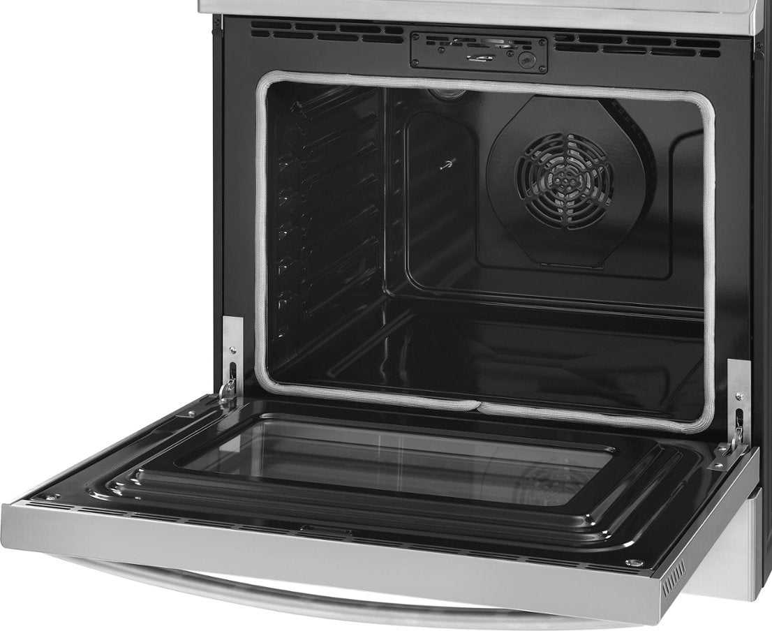 30" Electric Range Freestanding Self Clean & Air Fry - Open